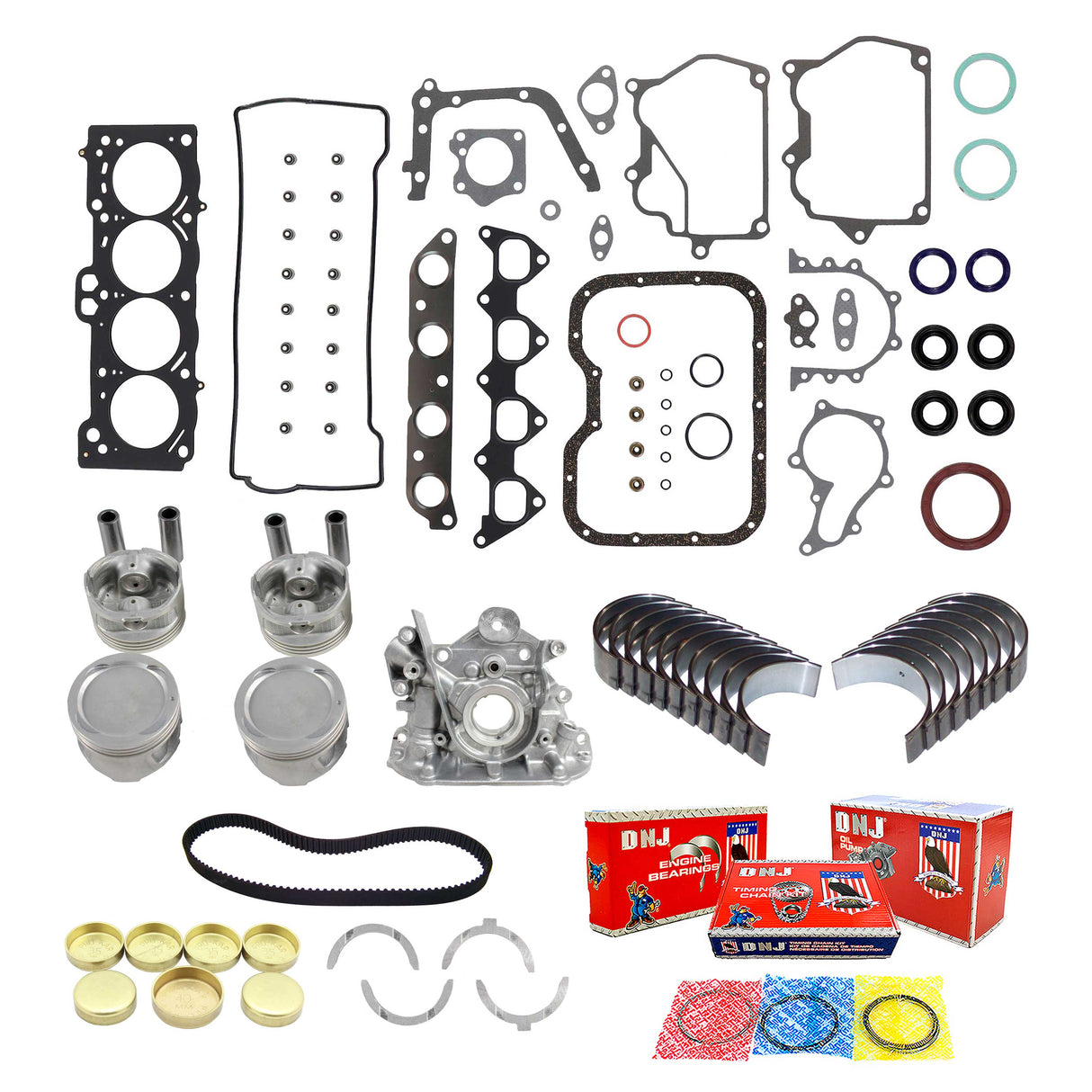 Master Engine Rebuild Kit 1993-1997 Geo 1.8L