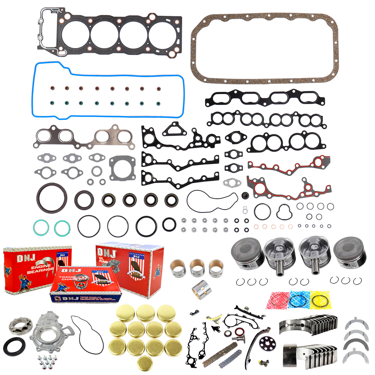 3RZ Rebuild Kit for Toyota 2.7 Engine in 1994 to 2004 4Runner