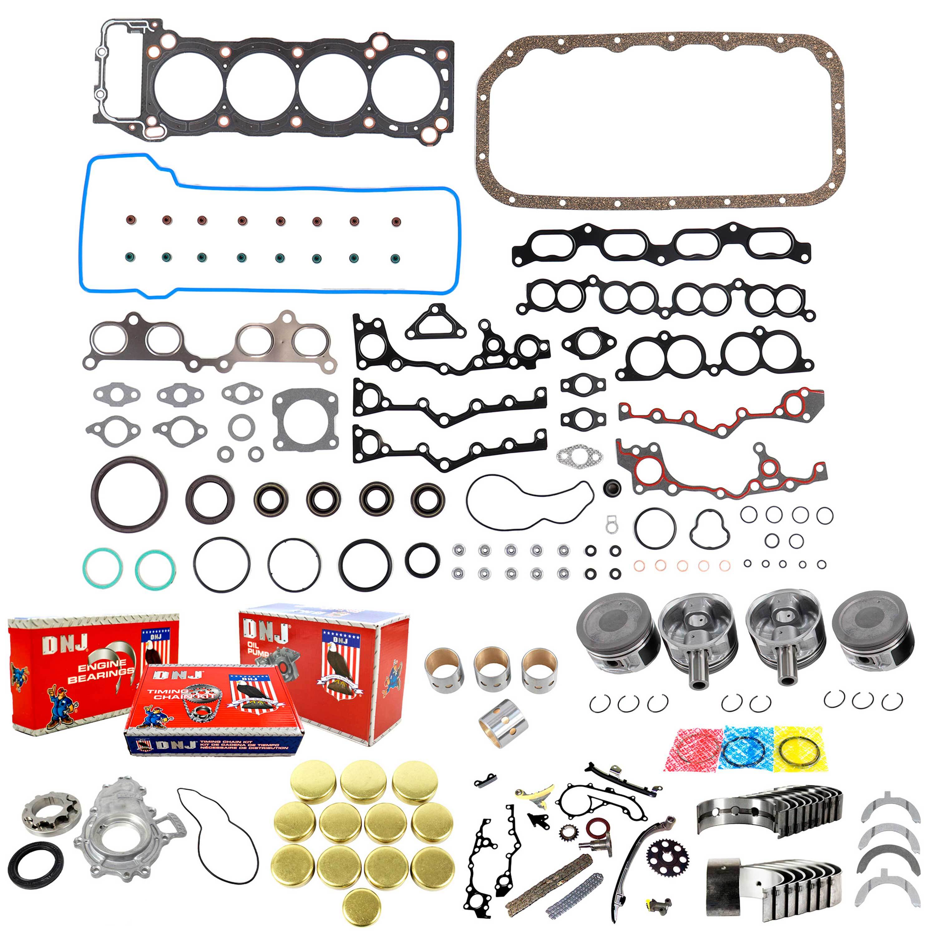 1994-1998 Toyota T100, 1995-2004 Tacoma, 1996-2000 4Runner 2.7L