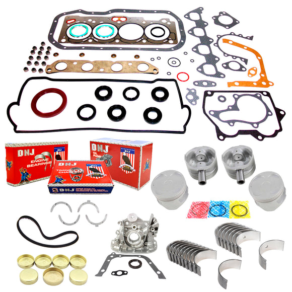 Engine Rebuild Kit 1993-1997 Geo,Toyota 1.6L