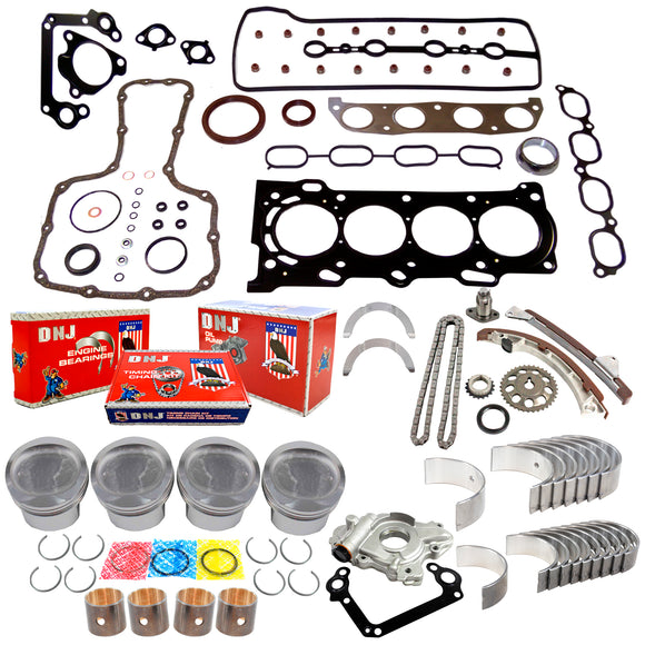 Engine Rebuild Kit 2000-2008 Chevrolet,Pontiac,Toyota 1.8L