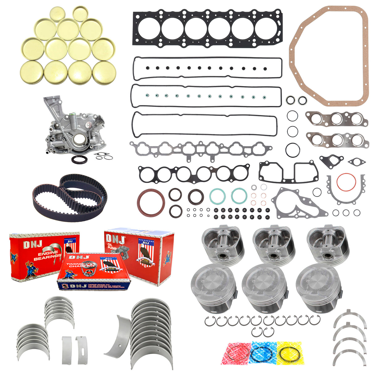 Master Engine Rebuild Kit 1998-2005 Lexus 3.0L