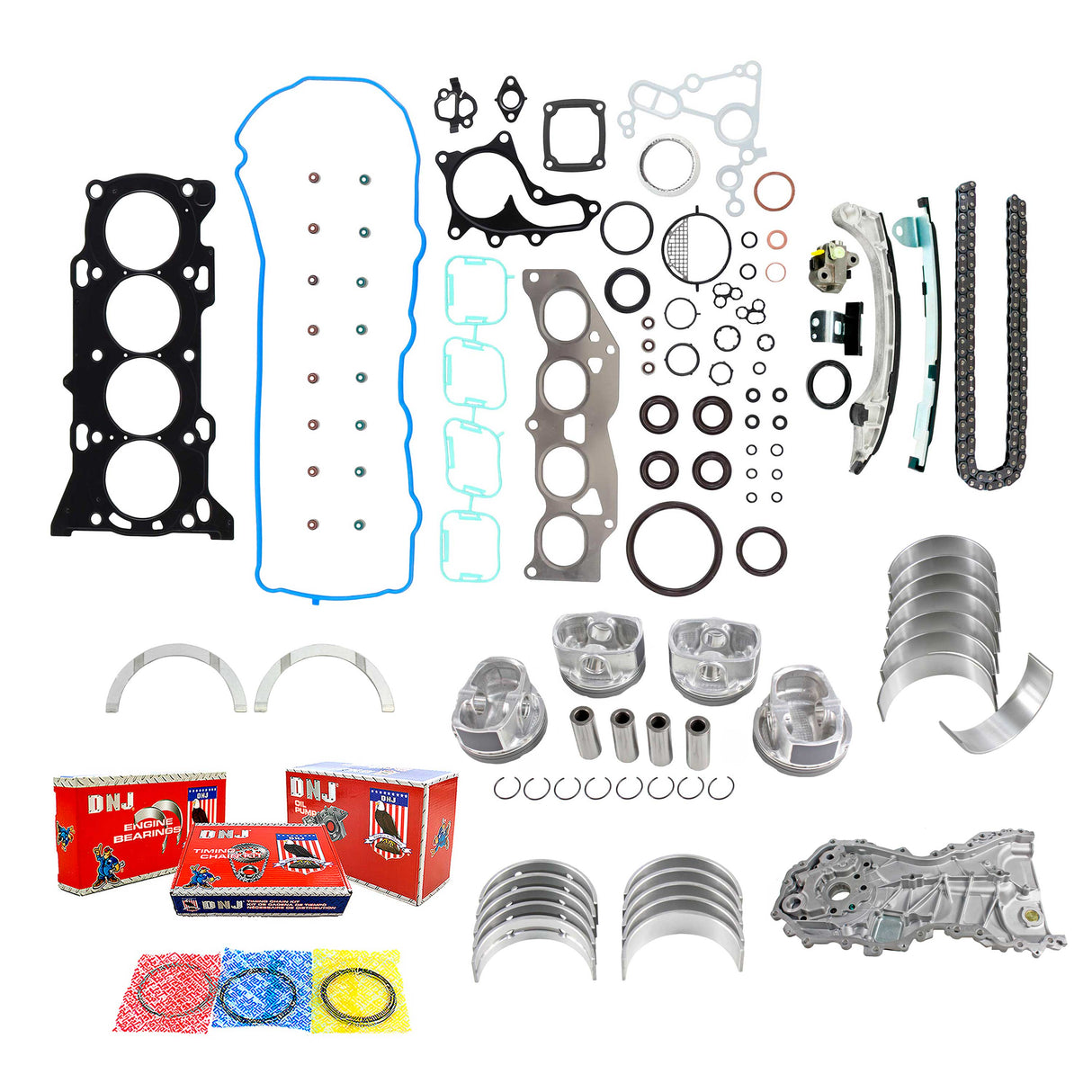 Master Engine Rebuild Kit 2009-2018 Scion 2.5L