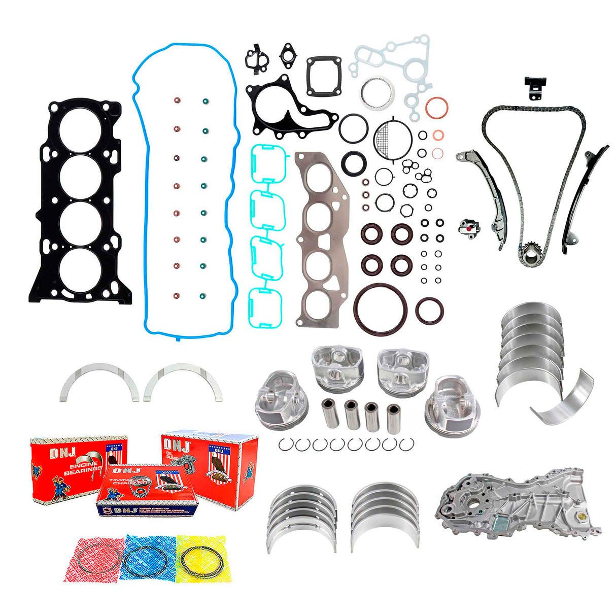 Master Engine Rebuild Kit 2009-2018 Scion 2.5L