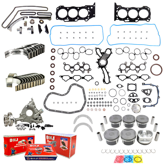 Engine Rebuild Kit 2006-2013 Lexus 3.5L