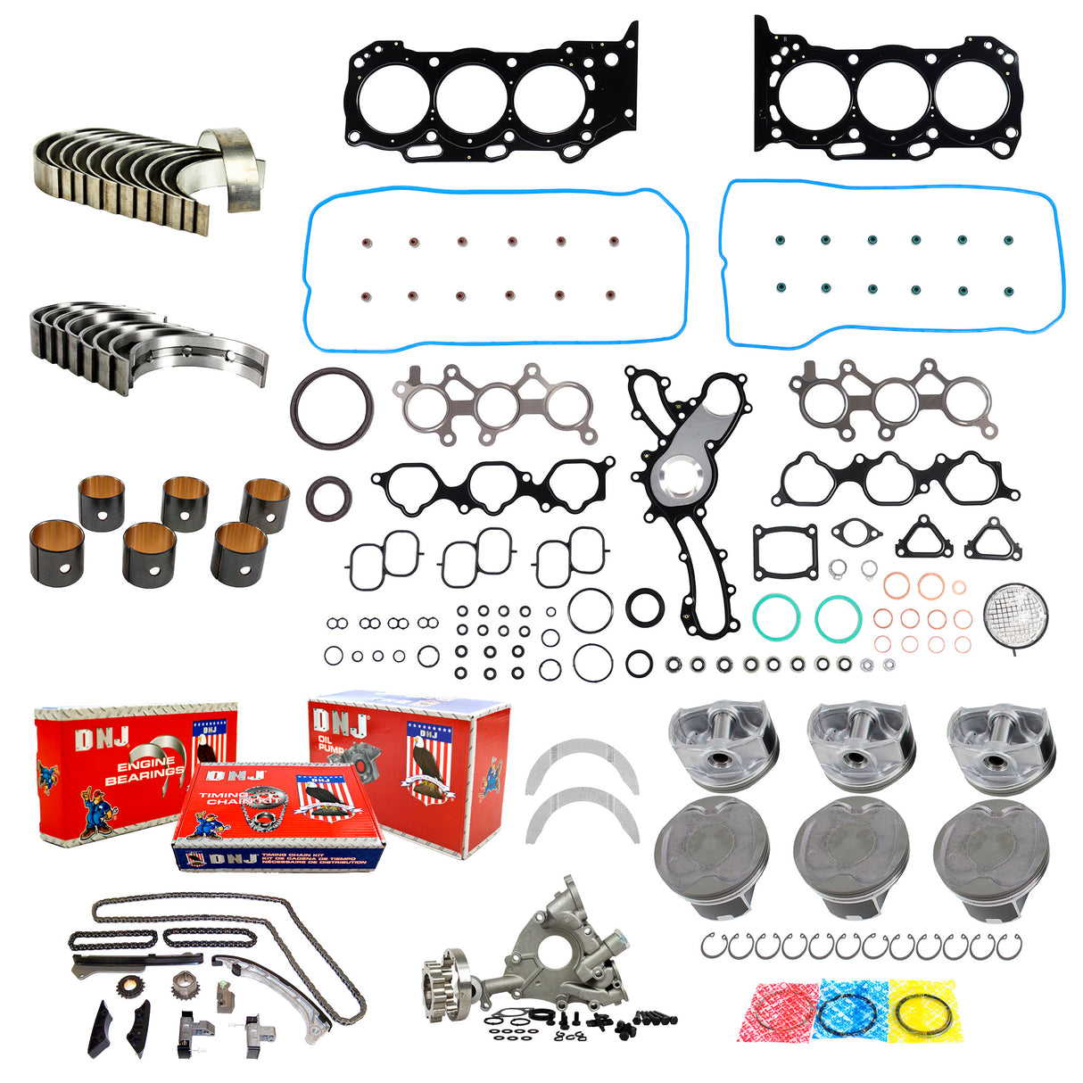 Engine Rebuild Kit 2005-2018 Lexus,Toyota 3.5L
