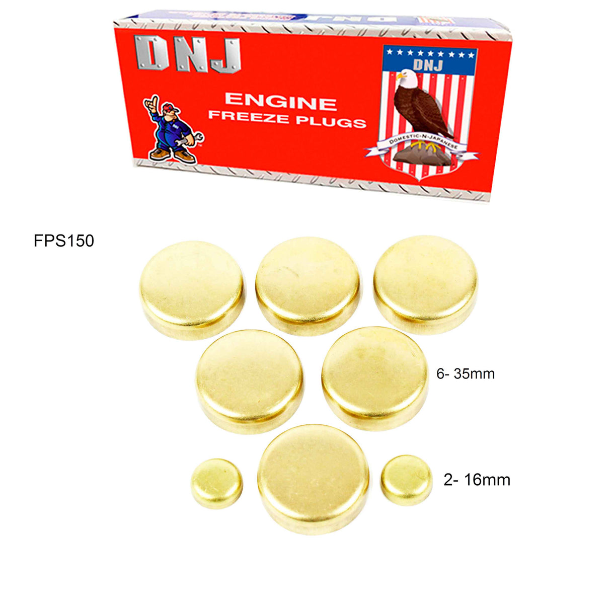 Expansion Plug Kit 1995-2010 Chrysler,Dodge,Eagle,Jeep,Mitsubishi,Plymouth 2.0L-2.4L