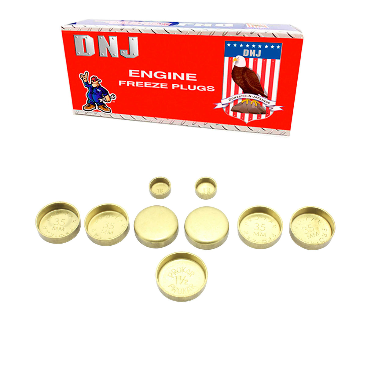 Expansion Plug Kit 1988-1997 Honda,Isuzu 2.6L