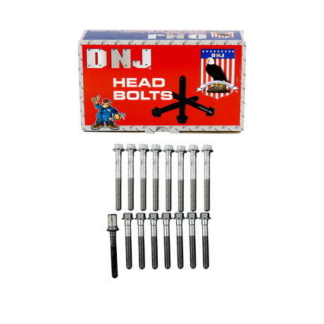 DNJ HBK3130 Cylinder Head Bolt Set ‚ Cylinder Head Bolt Buick Cadillac Chevrolet Oldsmobile Pontiac 6000 Beretta Cavalier Celebrity Cimarron Corsica Cutlass Supreme Firenza Grand Prix Lumina Regal