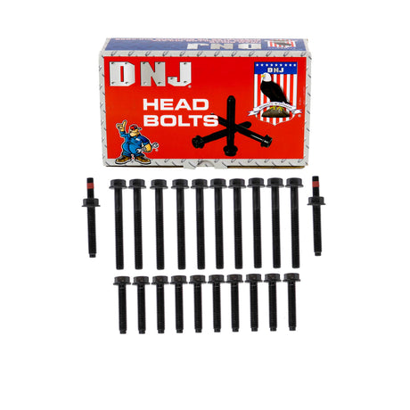 DNJ HBK4113 Cylinder Head Bolt Set ‚ Cylinder Head Bolt Ford Lincoln Mercury Bronco Cougar E 150 Econoline E 150 Econoline Club Wagon Explorer F 150 F 250 Mark Vii Mountaineer Mustang Thunderbird