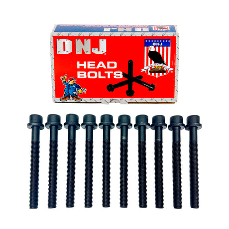 dnj cylinder head bolt set 1996-2004 volkswagen passat,jetta,passat l4 1.9l hbk4368