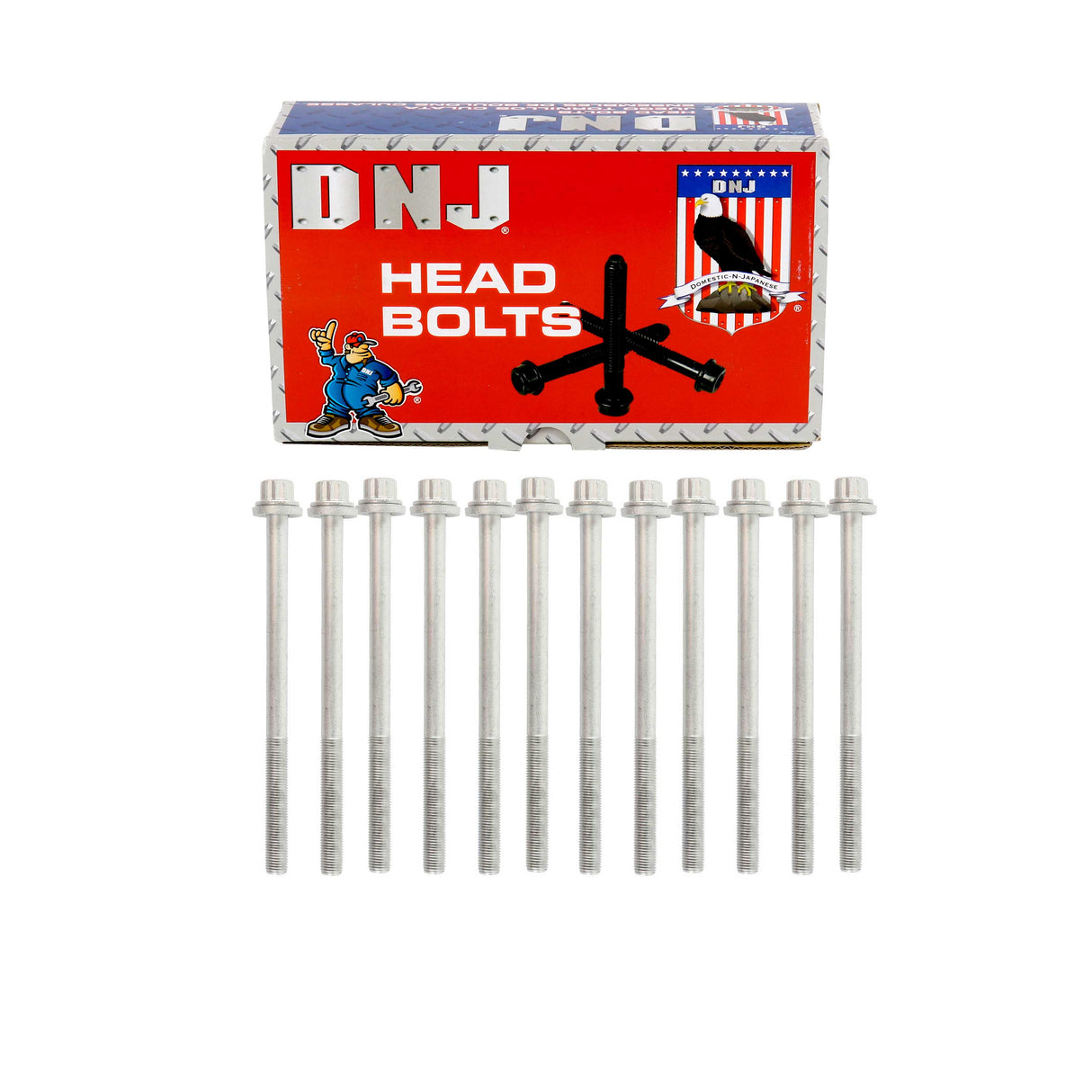 DNJ HBK724 Cylinder Head Bolt Set ‚ Cylinder Head Bolt Subaru Forester Impreza Wrx Sti Ej255Ej257