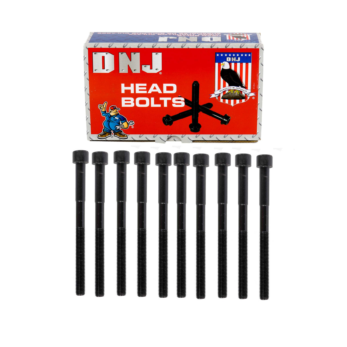 DNJ HBK932 Cylinder Head Bolt Set ‚ Cylinder Head Bolt Lexus Pontiac Scion Toyota Avalon Camry Corolla Es300H Highlander Hs250H Matrix Nx300H Rav4 Sienna Solara Tc Venza Vibe Xb 1Ar Fe2Ar Fe2Ar Fxe2Az Fe2Az Fxe