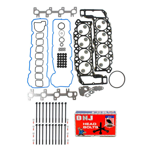 Cylinder Head Gasket set with Head Bolt Kit 2004-2007 Chrysler,Dodge,Jeep,Mitsubishi 4.7L