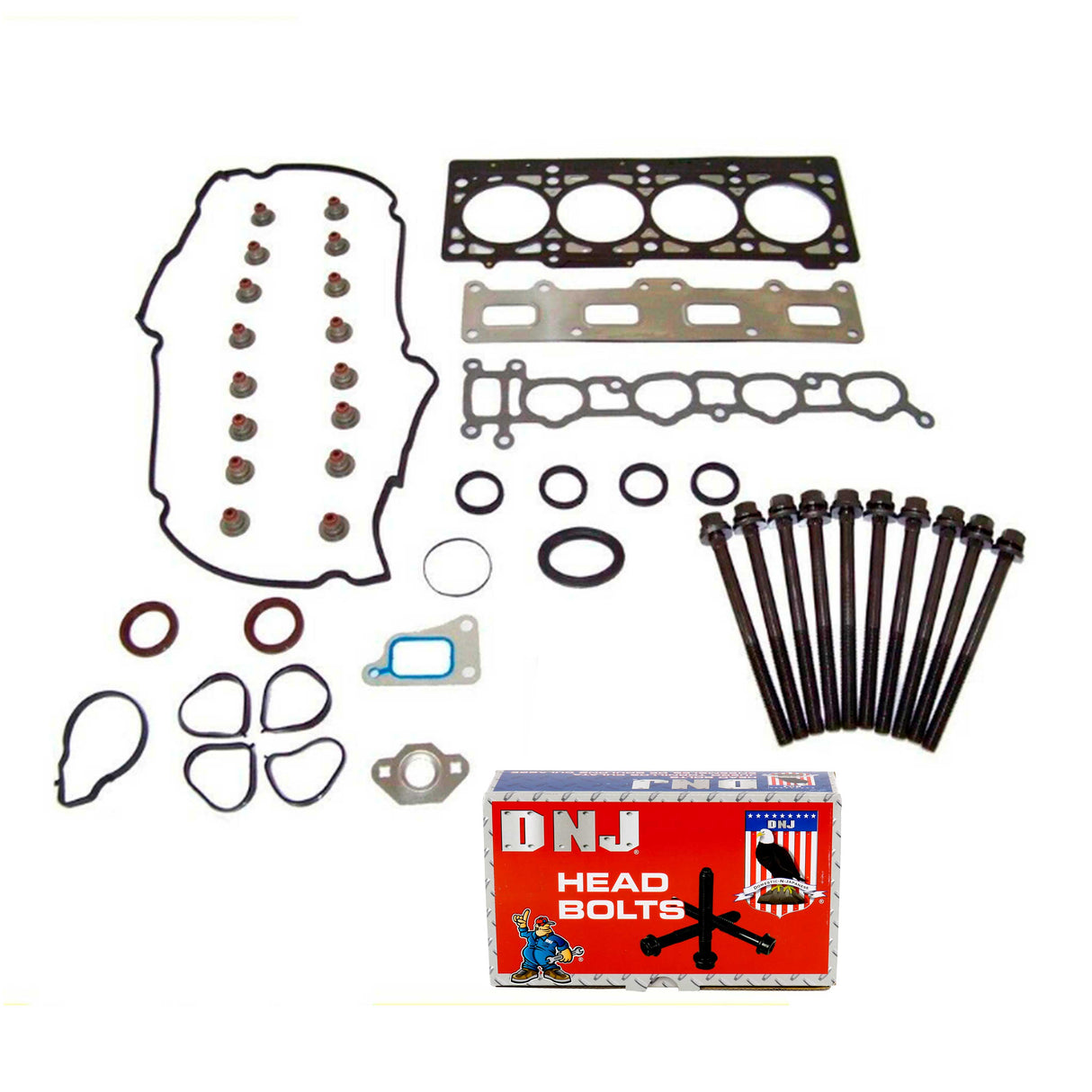 Cylinder Head Gasket set with Head Bolt Kit 2001 Chrysler,Dodge 2.4L