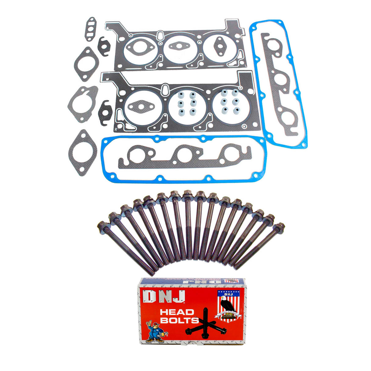 Cylinder Head Gasket set with Head Bolt Kit 1997-2000 Chrysler,Dodge,Eagle,Plymouth 3.3L