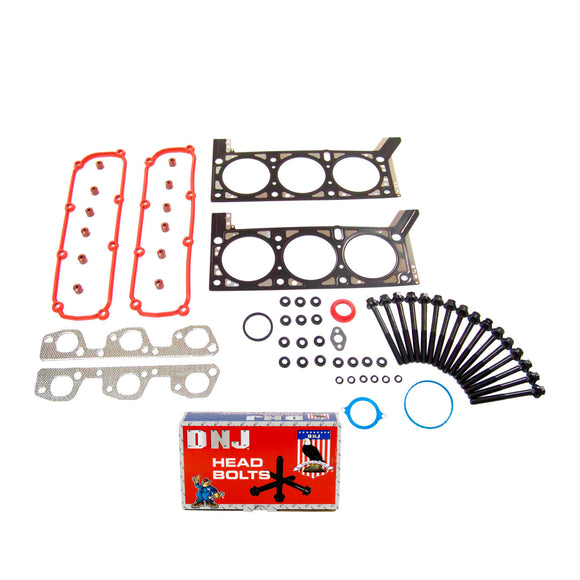 Cylinder Head Gasket set with Head Bolt Kit 2007-2011 Jeep 3.8L