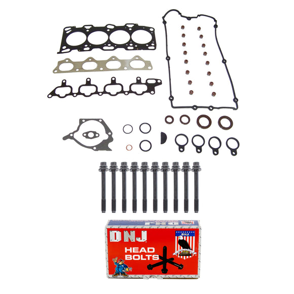 Cylinder Head Gasket set with Head Bolt Kit 1999-2006 Hyundai,Kia 2.4L