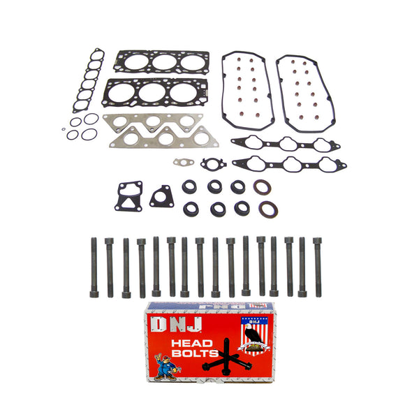 Cylinder Head Gasket set with Head Bolt Kit 1995-1998 Mitsubishi 3.0L