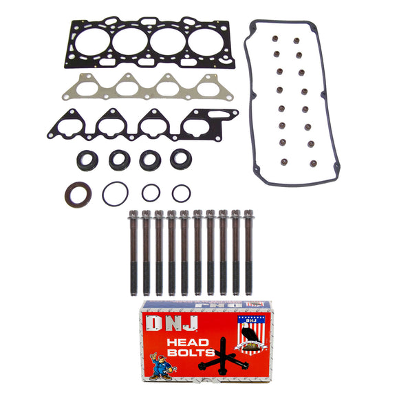 Cylinder Head Gasket set with Head Bolt Kit 1997-2002 Mitsubishi 1.8L