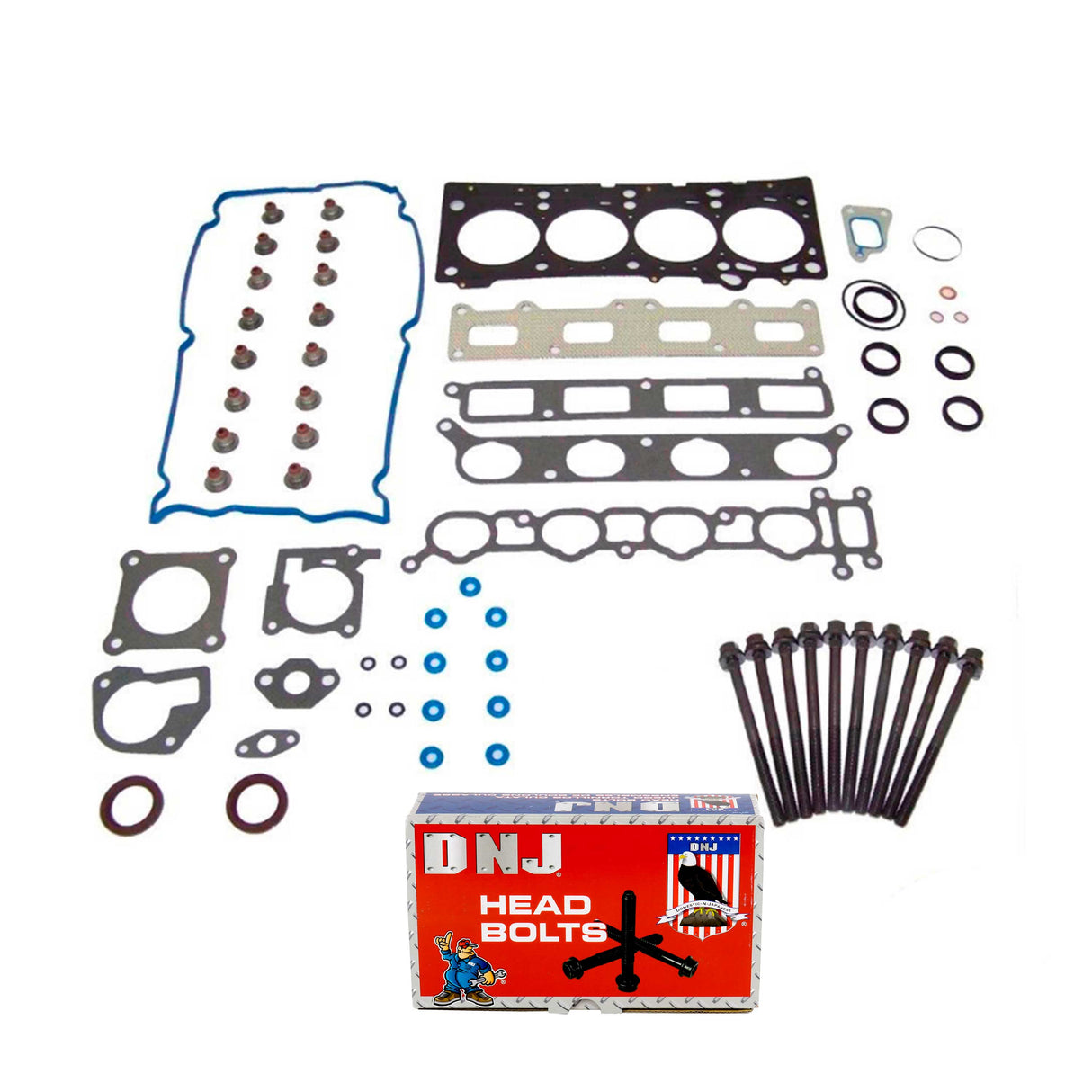 Cylinder Head Gasket set with Head Bolt Kit 2003-2009 Chrysler,Dodge 2.4L