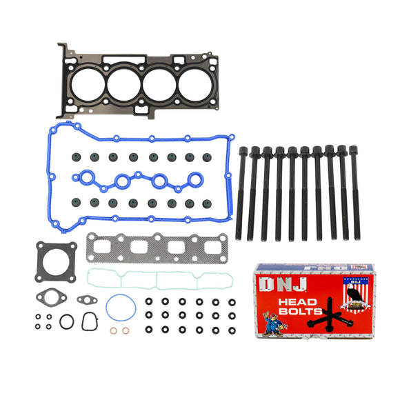 Cylinder Head Gasket set with Head Bolt Kit 2008-2009 Dodge 2.4L