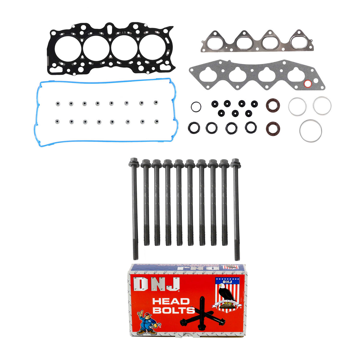 Cylinder Head Gasket set with Head Bolt Kit