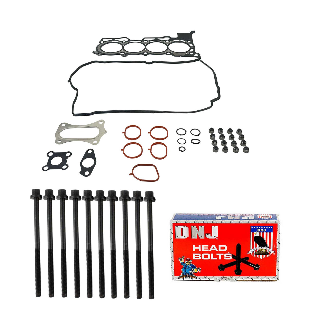 Cylinder Head Gasket set with Head Bolt Kit