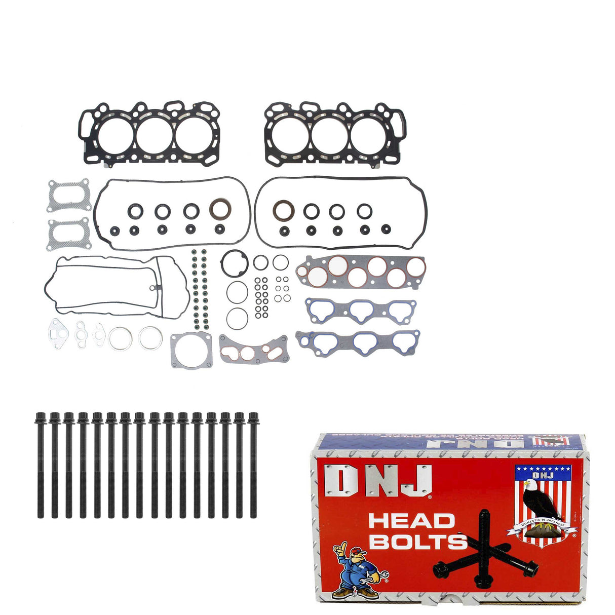 Cylinder Head Gasket set with Head Bolt Kit 2009-2014 Acura 3.7L