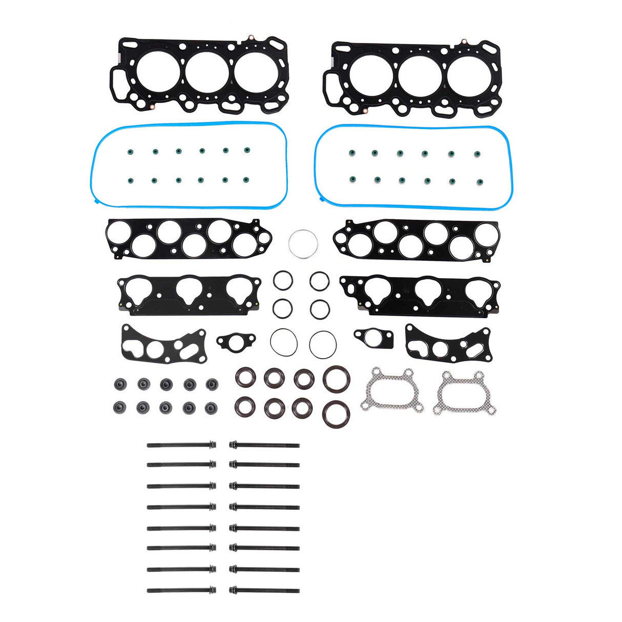 Cylinder Head Gasket set with Head Bolt Kit 2003-2007 Honda 3.0L
