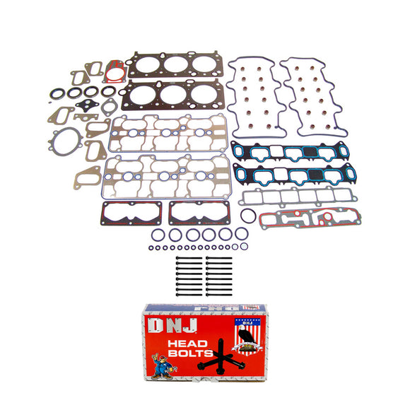 Cylinder Head Gasket set with Head Bolt Kit 1996-1997 Chevrolet,Oldsmobile,Pontiac 3.4L