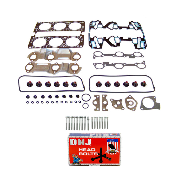 Cylinder Head Gasket set with Head Bolt Kit 1995 Buick,Chevrolet,Oldsmobile,Pontiac 3.1L