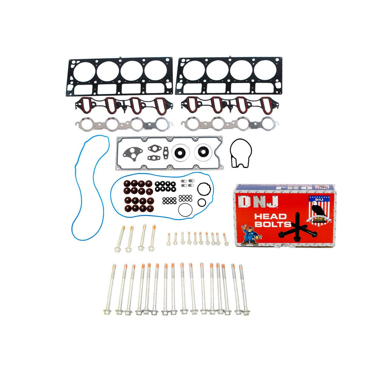 Cylinder Head Gasket set with Head Bolt Kit 2001-2003 Cadillac,Chevrolet,GMC,Hummer 6.0L