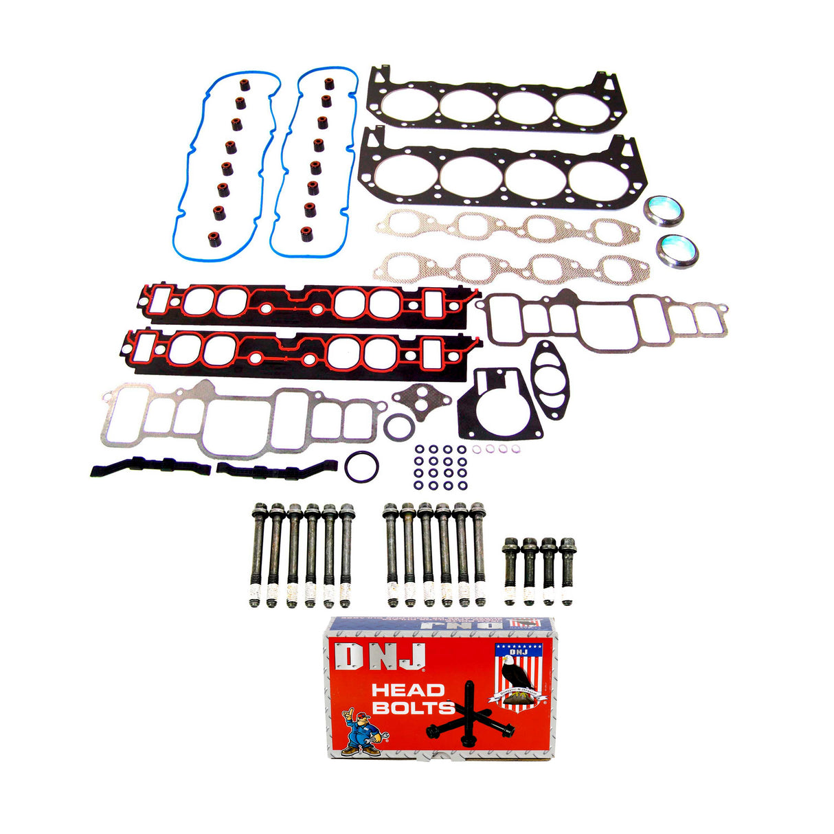 Cylinder Head Gasket set with Head Bolt Kit 1996-2000 Chevrolet,GMC 7.4L