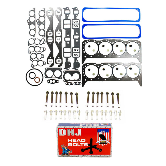 Cylinder Head Gasket set with Head Bolt Kit 1986-1991 Chevrolet 5.7L