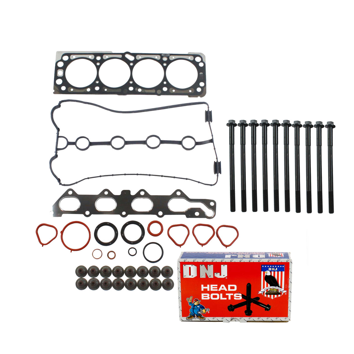 Cylinder Head Gasket set with Head Bolt Kit 2004-2005 Chevrolet 1.6L