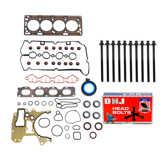 Cylinder Head Gasket set with Head Bolt Kit 2009-2011 Chevrolet,Pontiac 1.6L