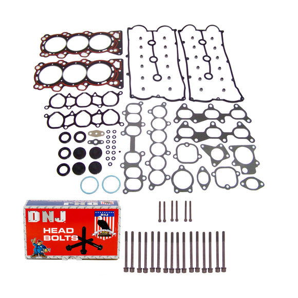 Cylinder Head Gasket set with Head Bolt Kit 1992-1995 Isuzu 3.2L