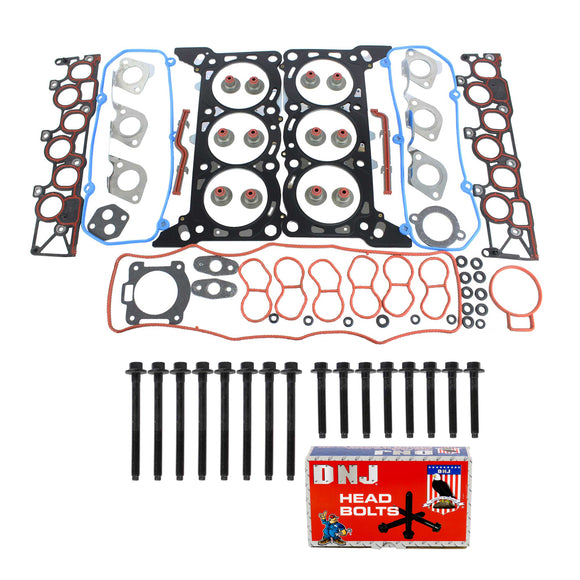 Cylinder Head Gasket set with Head Bolt Kit 1998 Ford 3.8L