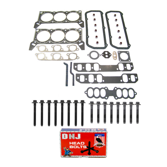 Cylinder Head Gasket set with Head Bolt Kit 1989-1993 Ford,Lincoln,Mercury 3.8L