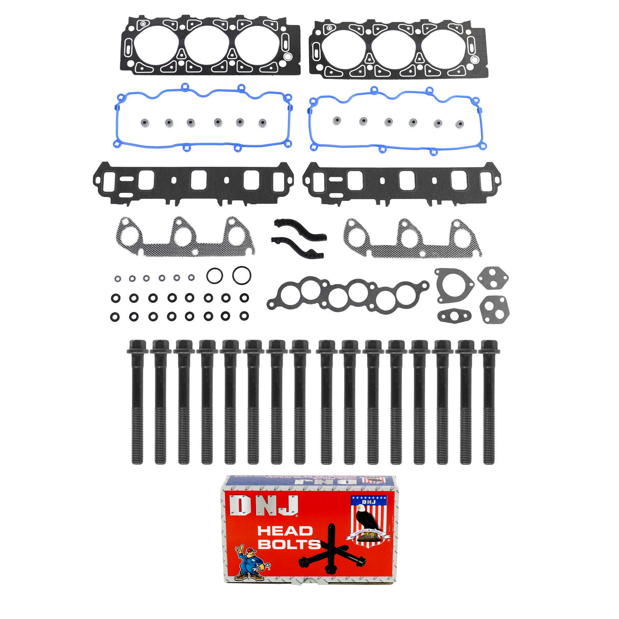 Cylinder Head Gasket set with Head Bolt Kit