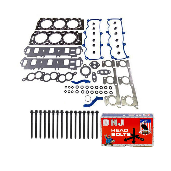 Cylinder Head Gasket set with Head Bolt Kit 1998-1999 Ford,Mazda 3.0L