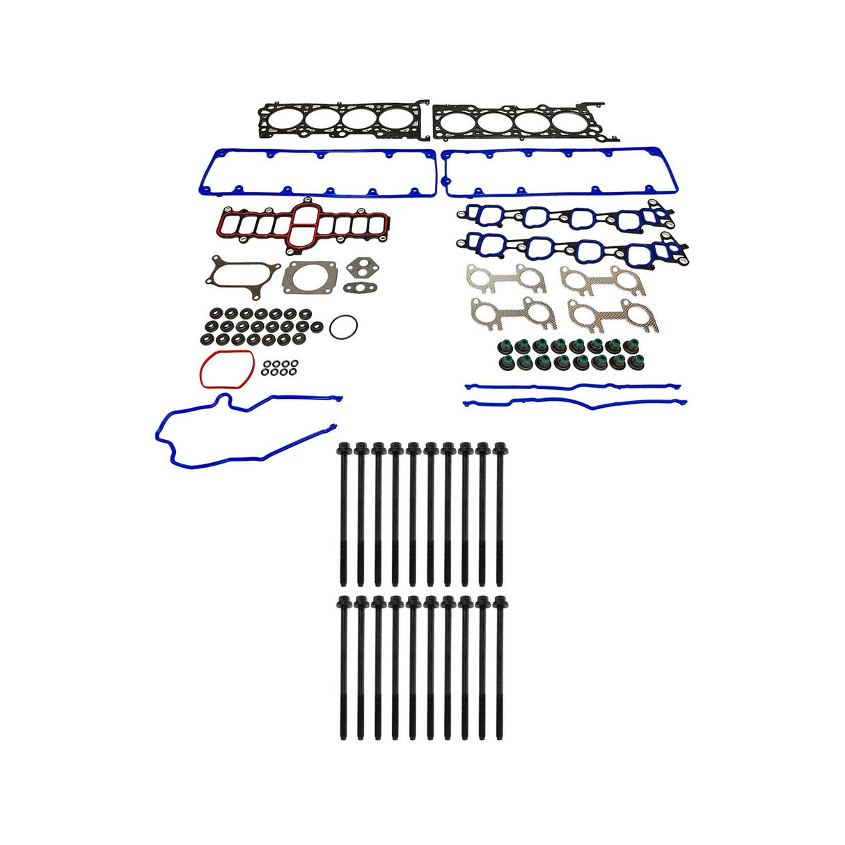 Cylinder Head Gasket set with Head Bolt Kit 2002-2004 Ford 4.6L
