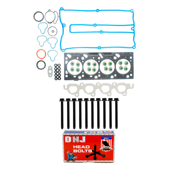 Cylinder Head Gasket set with Head Bolt Kit 1998-1999 Ford,Mercury 2.0L