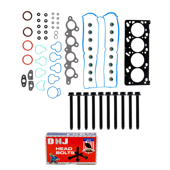 Cylinder Head Gasket set with Head Bolt Kit 2000-2004 Ford 2.0L