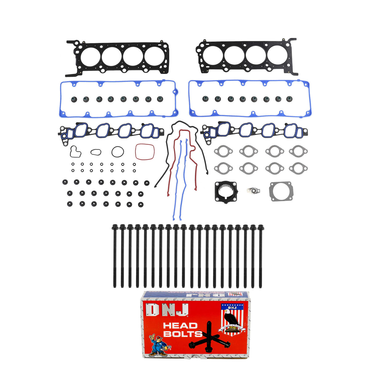 Cylinder Head Gasket set with Head Bolt Kit