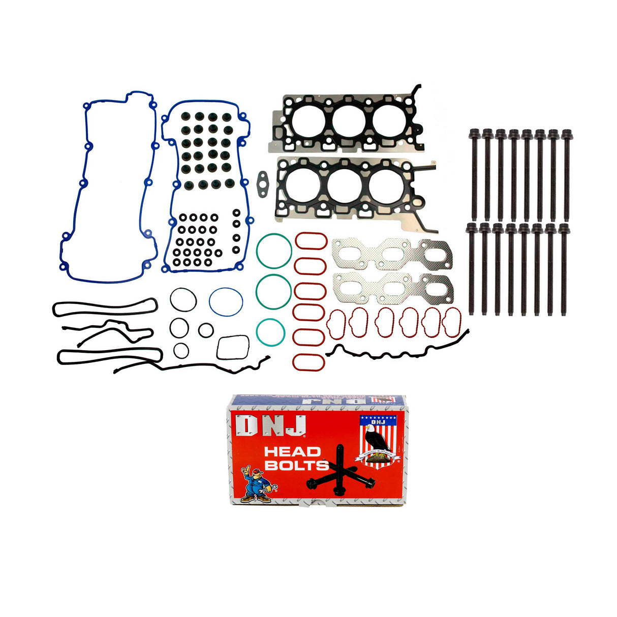 Cylinder Head Gasket set with Head Bolt Kit