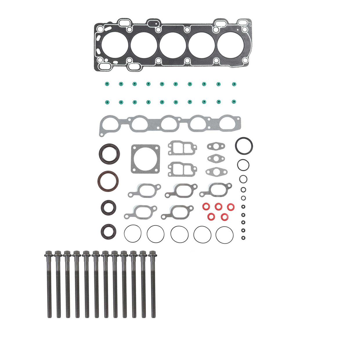 Cylinder Head Gasket set with Head Bolt Kit