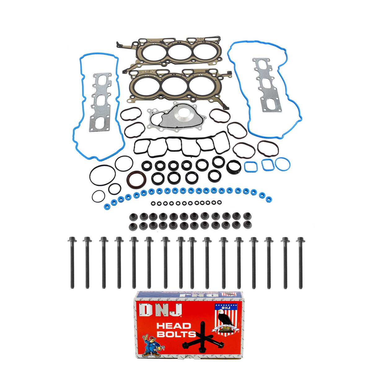 Cylinder Head Gasket set with Head Bolt Kit