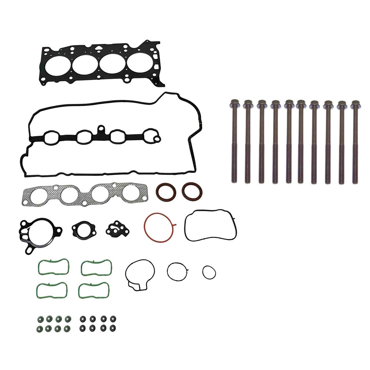 Cylinder Head Gasket set with Head Bolt Kit 2014-2019 Mazda 2.5L